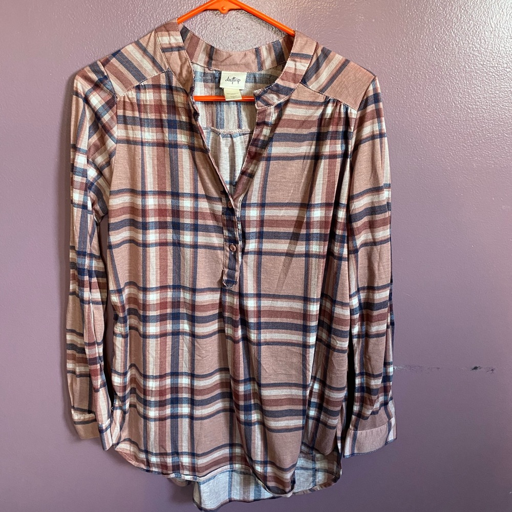 Day trip flannel shirt.